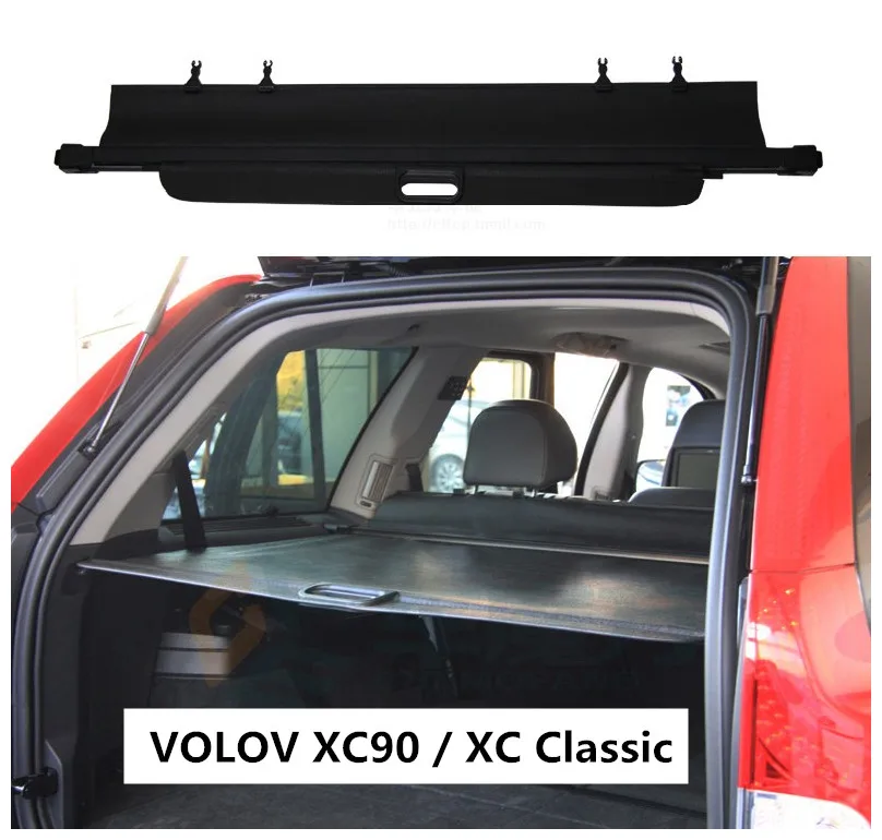 Car Rear Trunk Security Shield Cargo Cover For Volvo XC90 ...