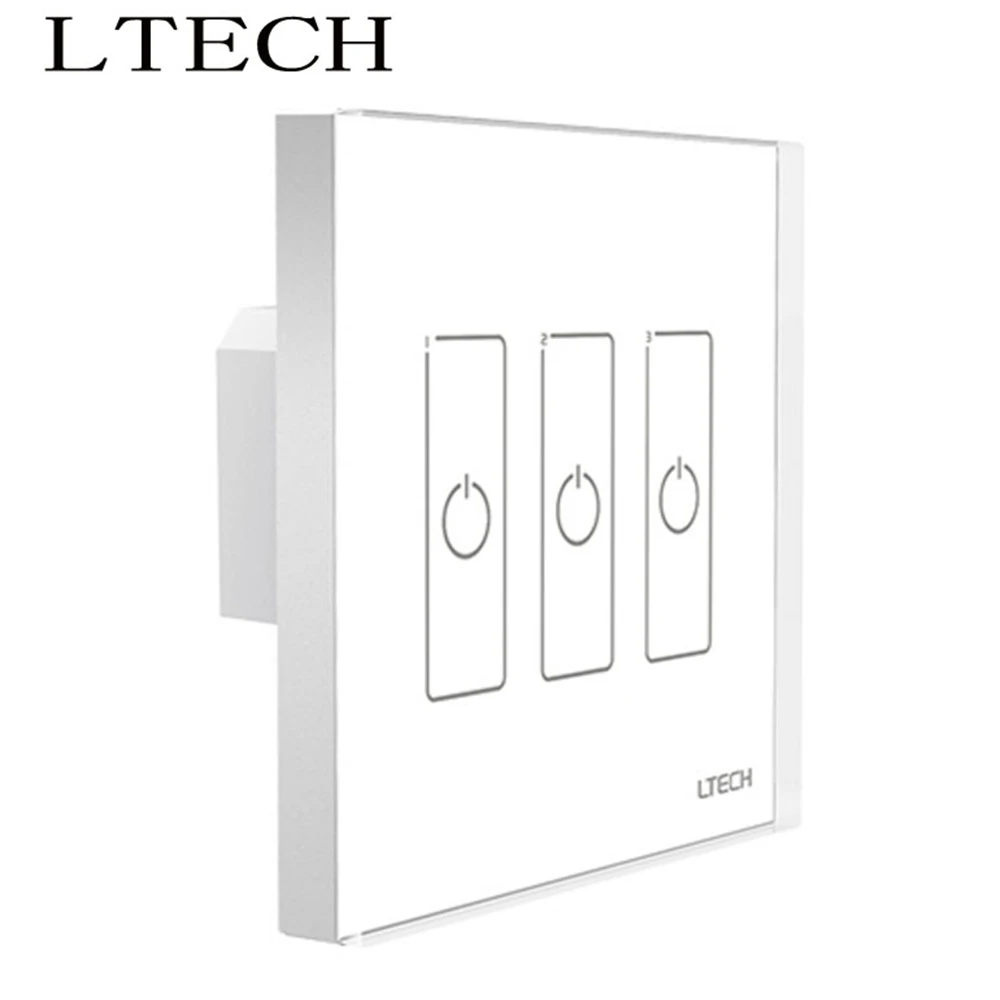 Xnbada LTECH EXC3 затемнение Панель AC100 ~ 240 V Вход 2,4 ГГц DMX512 Выход 3 зоны светодиодный контроллер для Светодиодный свет лампы ленты