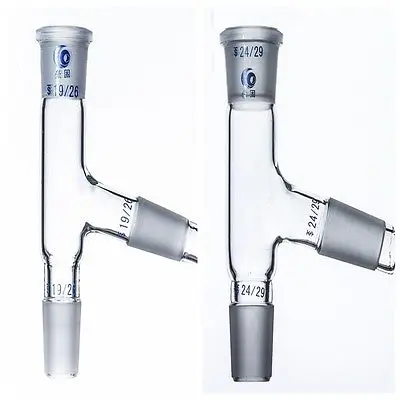 

19/26 Joint Three Way 3-way Claisen Adapter Distillation head dapter Free Ship
