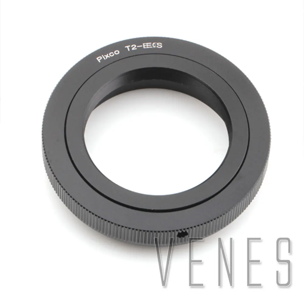 Venes T2-For Eos, Adattatore Di Montaggio Anello Di Lavoro Per T/T2 Lens Per Vestito Per Canon Per Eos Ef Camera 760D 750D 5Ds (R) 5D Mark Iii 5D