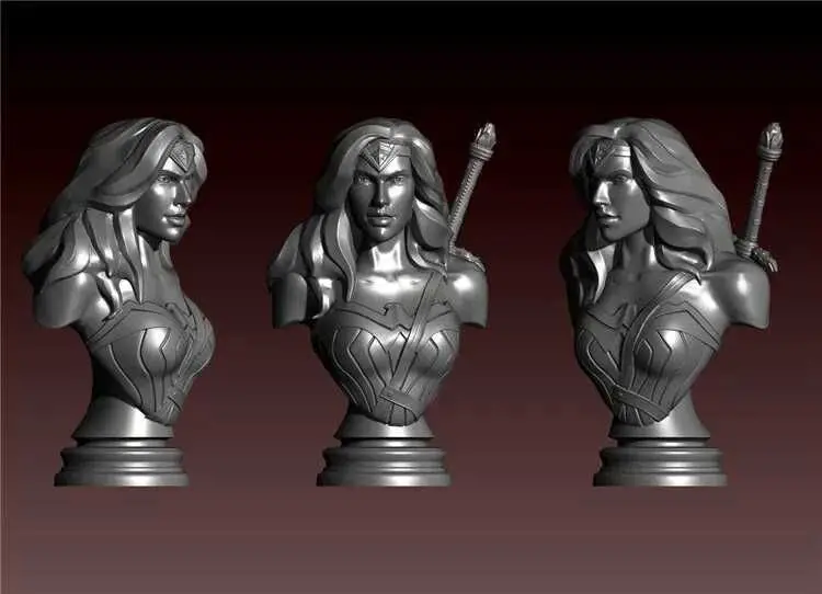 

1/10 BUST Resin Figure Model Kit Unassambled Unpainted BUST417(about 90mm)