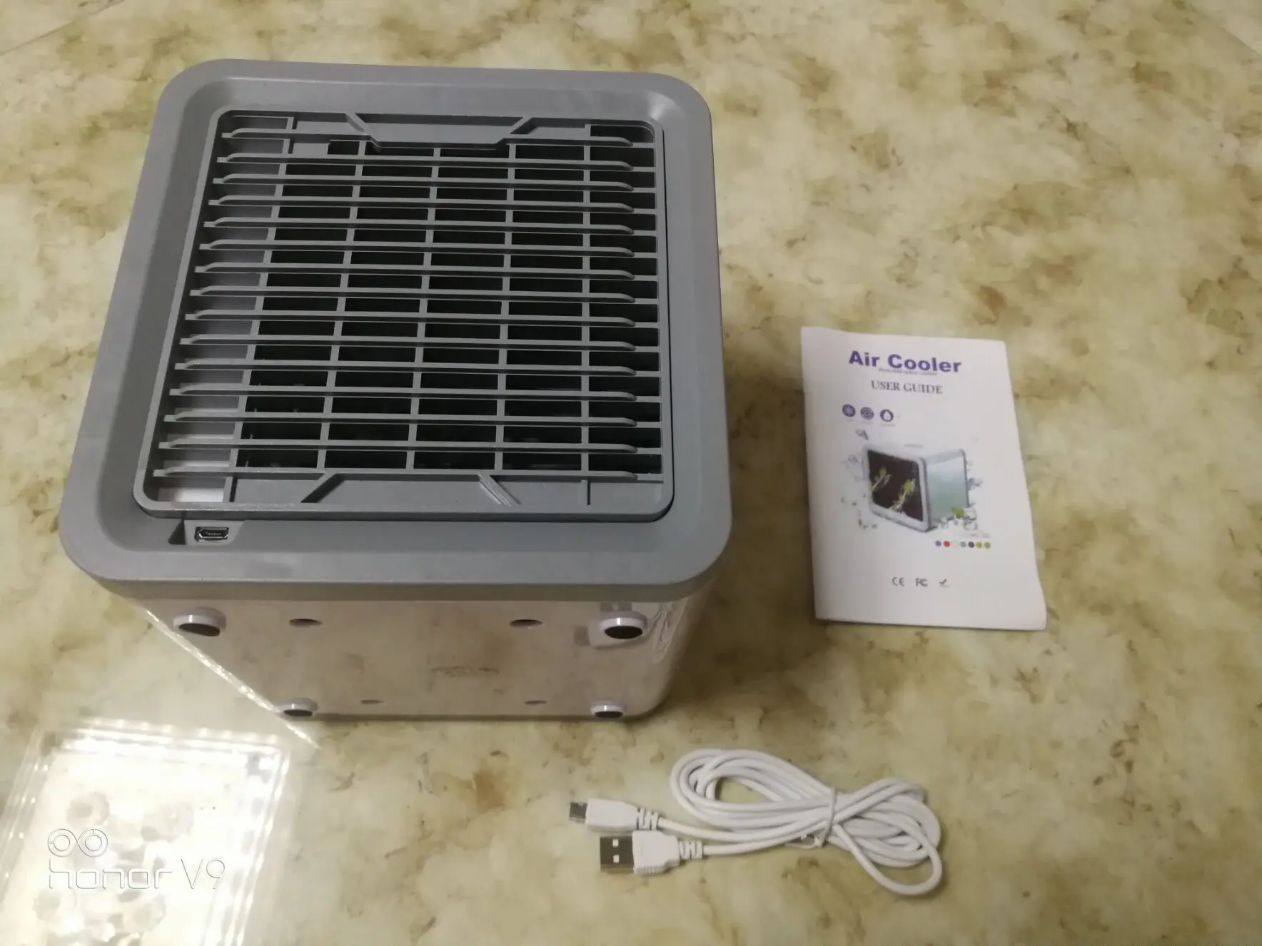 Домашний удобный воздушный охладитель, цифровые, со светодиодом, увлажнитель воздуха, USB Легкое Охлаждение очищает вентилятор воздушного