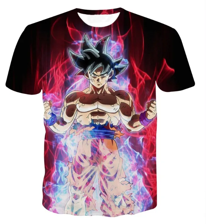 2019 Новый Для мужчин Dragon Ball Z футболка сын Goku vegeta Бодибилдинг майка супер Saiyan