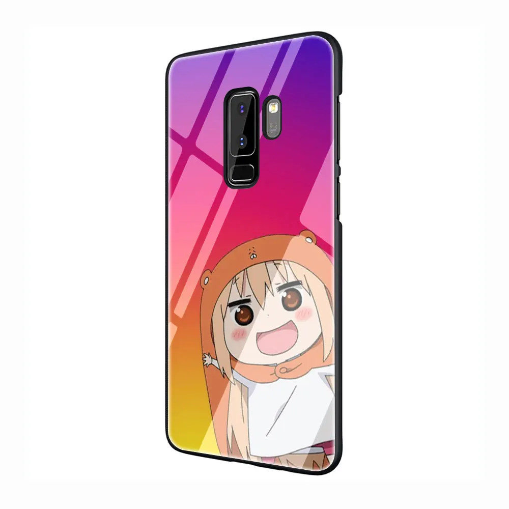 Cute Umaru chan Tempered Glass Phone Cover Case For Galaxy S7 edge S8 9 10 Plus Note 8 9 10 A10 20 30 40 50 60 70 - Цвет: G10