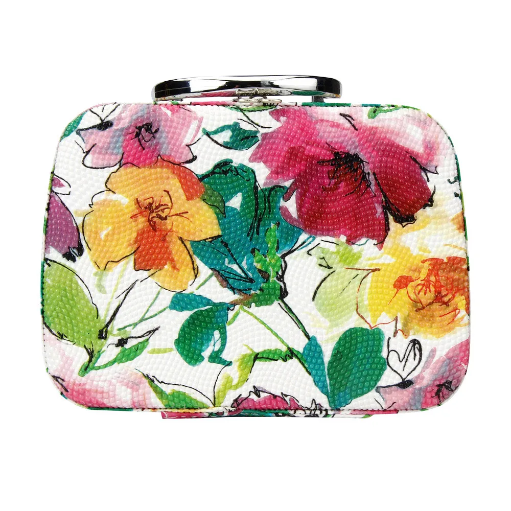 

2017  Durable portable Fashion Makeup Storage Bag Case Jewelry Box Leather Travel Cosmetic Organizer gift wholesale  A3000