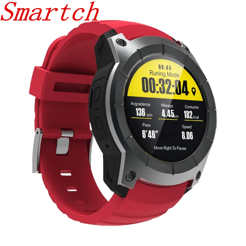 

Smartch 2017 New S958 GPS Outdoor Sports Smart Watch IP66 Life Waterproof Heart Rate Monitor Altitude Meter Pressure for Android