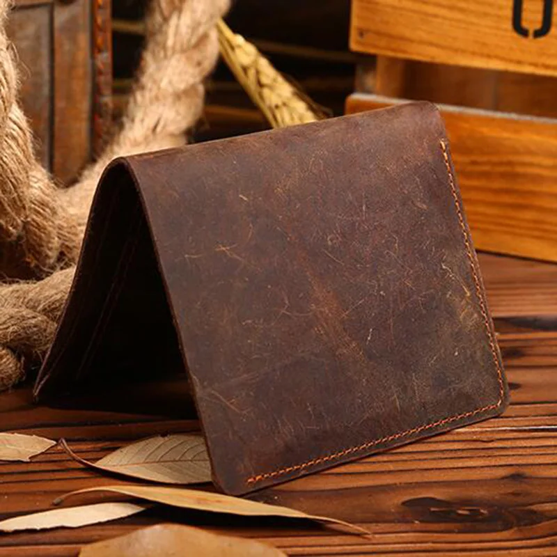 Кошелек OZUKO мужской из натуральной кожи короткий|leather men's wallet|genuine leather men walletsmall