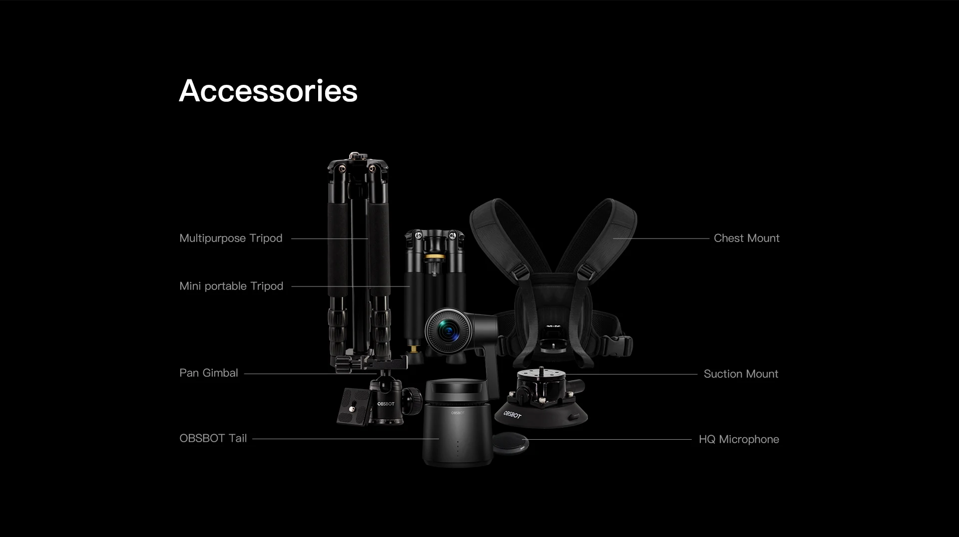 OBSBOT Tail Auto Director Ai камера 4K видео камера AI отслеживание съемки 1850Mah 360 4k 60fps OBSBOT Tail Ai камера