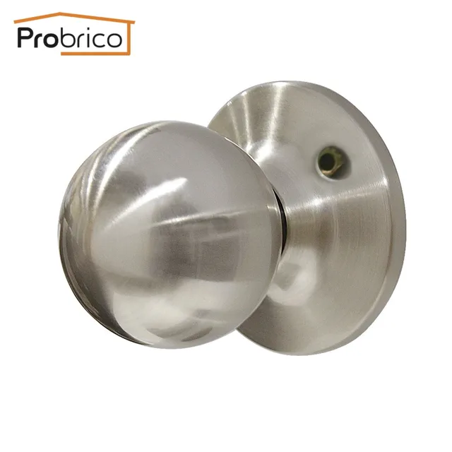 Probrico 1 Pcs Door For Interior Stainless Steel Half Probrico 1 Pcs Door For Interior Stainless Steel Half Dummy Satin Nickel