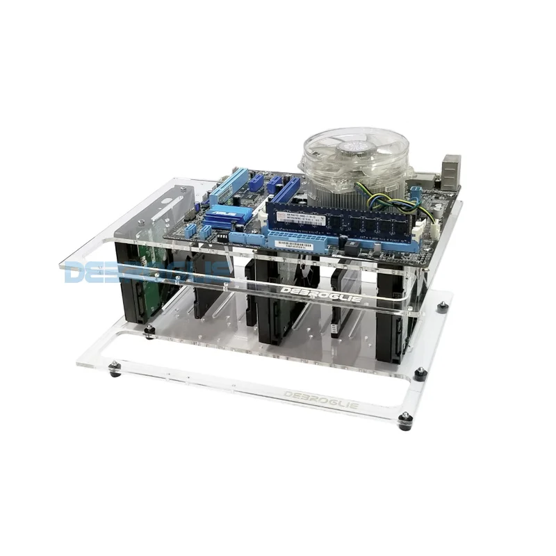ITX MATX ATX motherboard hard drive bracket 10 layers for 3.5 inch 2.5 inch hard drive