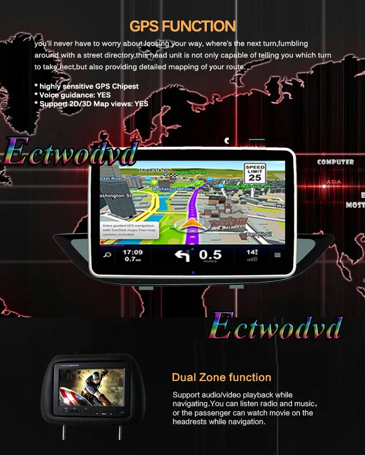 Sale Ectwodvd Octa Core Android 8.1 Car Radio Stereo GPS Navigation for Peugeot 308 2012 2013 2014 2015 Car DVD Multimedia Player 17