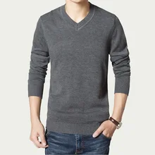 Nisexper мужской свитер Модные мужские свитера хорошее качество Повседневные Классические мужские свитера Мужская одежда