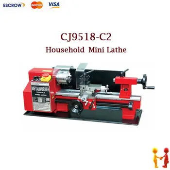

Freeshipping Minitype C2 mini lathe CJ9518-C2 Household lathe, multi-function CNC lathe