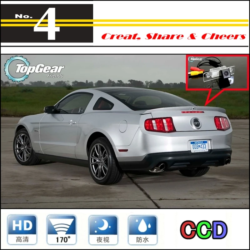 

Car Camera For Ford Mustang GT / CS 2005~2014 High Quality Rear View Back Up Camera For NTSC Tuning | CCD + RCA Connector