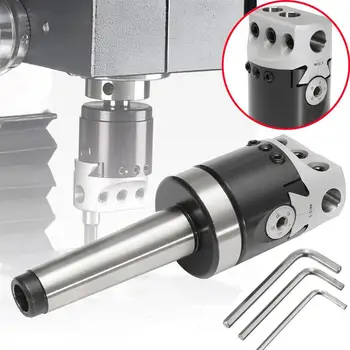 

1set High Quality 50mm MT4 Universal Usage Boring Head F1 With Morse Taper Shank adapter For Lathe Milling Tool