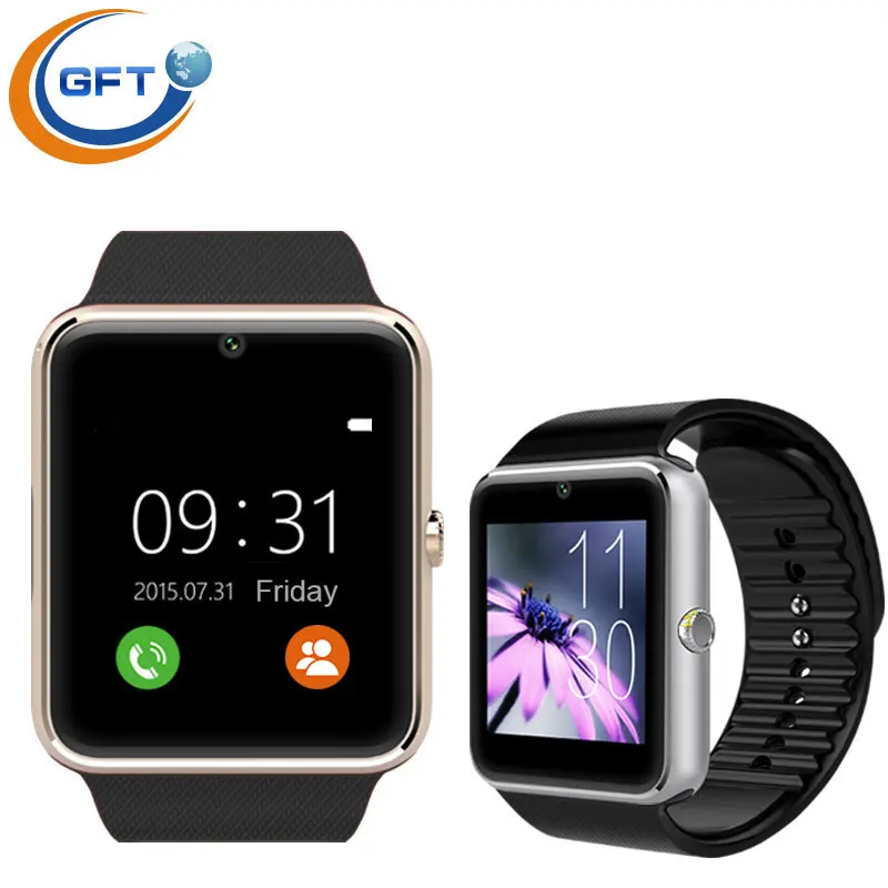 GFT GT08A wearable device Fashion Bluetooth font b Smartwatch b font MTK Handsfree Digital watch Bracelet