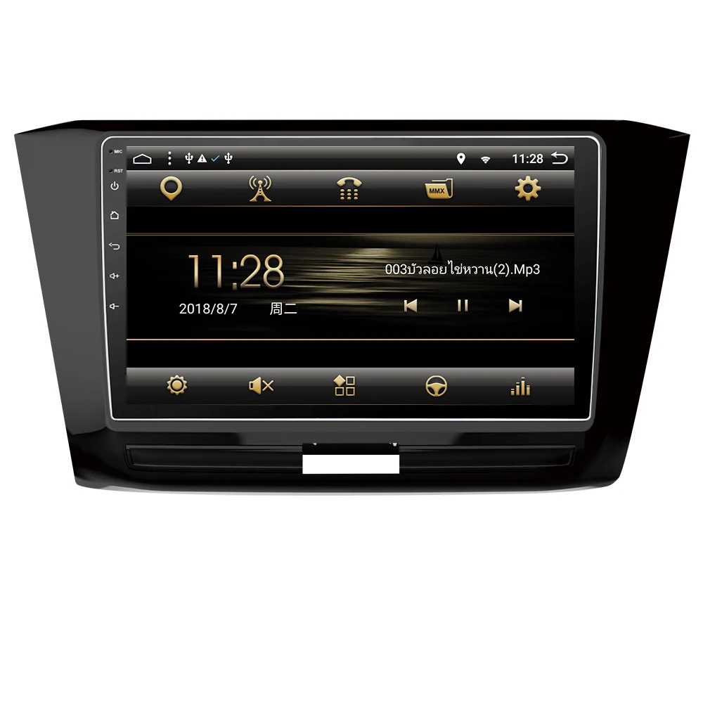 Excellent Eunavi Android 8.1 Octa-core 9 inch Car Radio GPS Navi Player for  VW Volkswagen Passat 2016 With SWC WIFI 2G+32G 2
