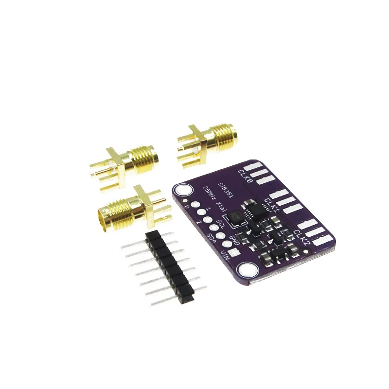 Si5351A генератор сигналов часы Breakout совета 3 3/5 В 25 МГц 8 ~ 160 для Arduino|Модули умного