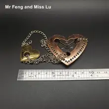 Таинственный замок сердце игрушка из литого металла головоломка Прорезыватель игра взрослые подарки для детей