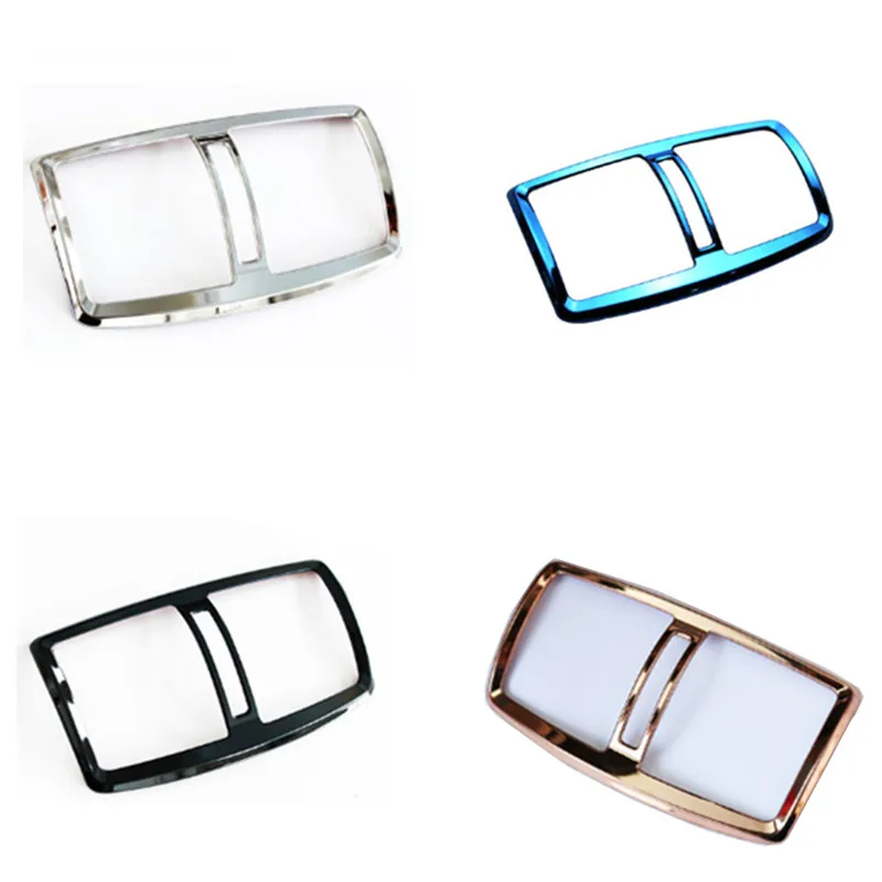 

Stainless steel rear Air Condition Vent Outlet Cover Trim Frame Decoration Fit for Chevrolet Chevy Malibu 2012-2017 Car Styling