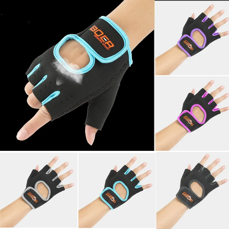 

Neoprene Slip-Resistant Body Building Fitness Gloves for Men Women Sports Weight Lifting Gym Training Exercise Workout Crossfit