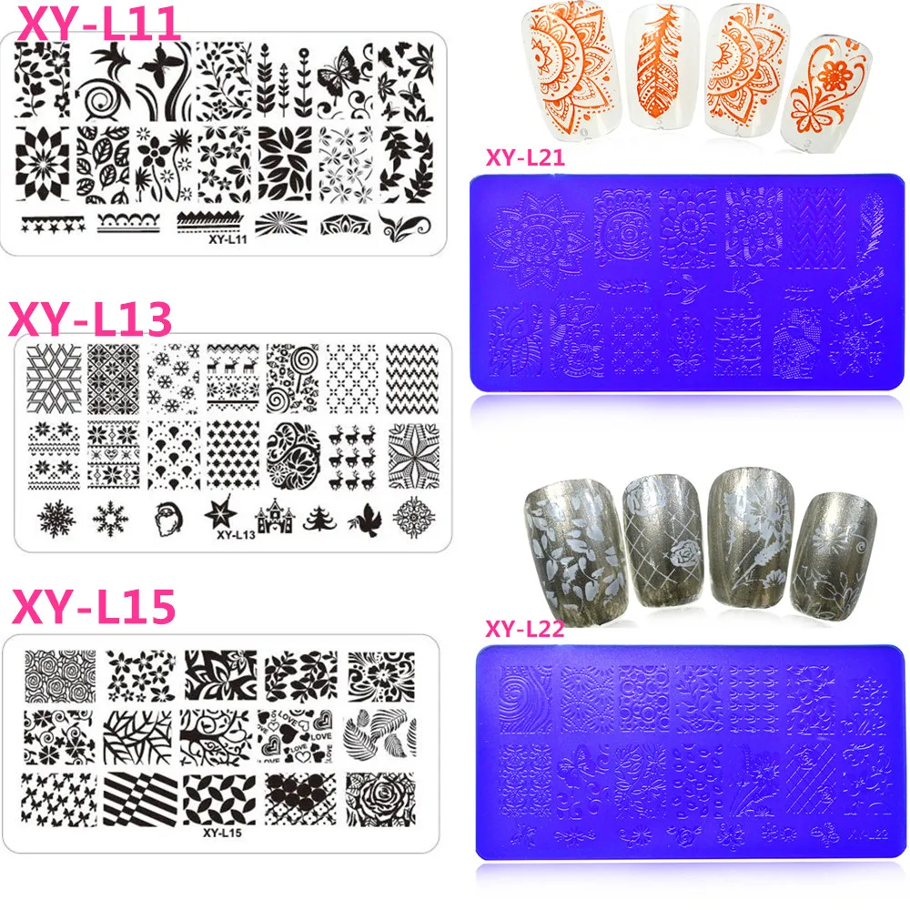 Tool Als Picture More Detailed About Newly Design Aliexpress 1pcs New Rctangular Designs Nail Plastic Sting St Diy Image Printing Plates Art Polish Templates Tools Xy L01 32 From