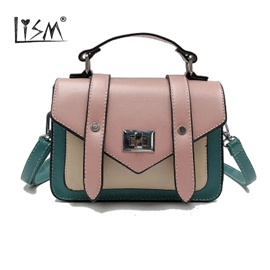 

Fashion Oil Leather Large Capacity Women Tote Bag High Vintange Leather Female Handbags Top-Handle Bags Women Messenger Bag Sac