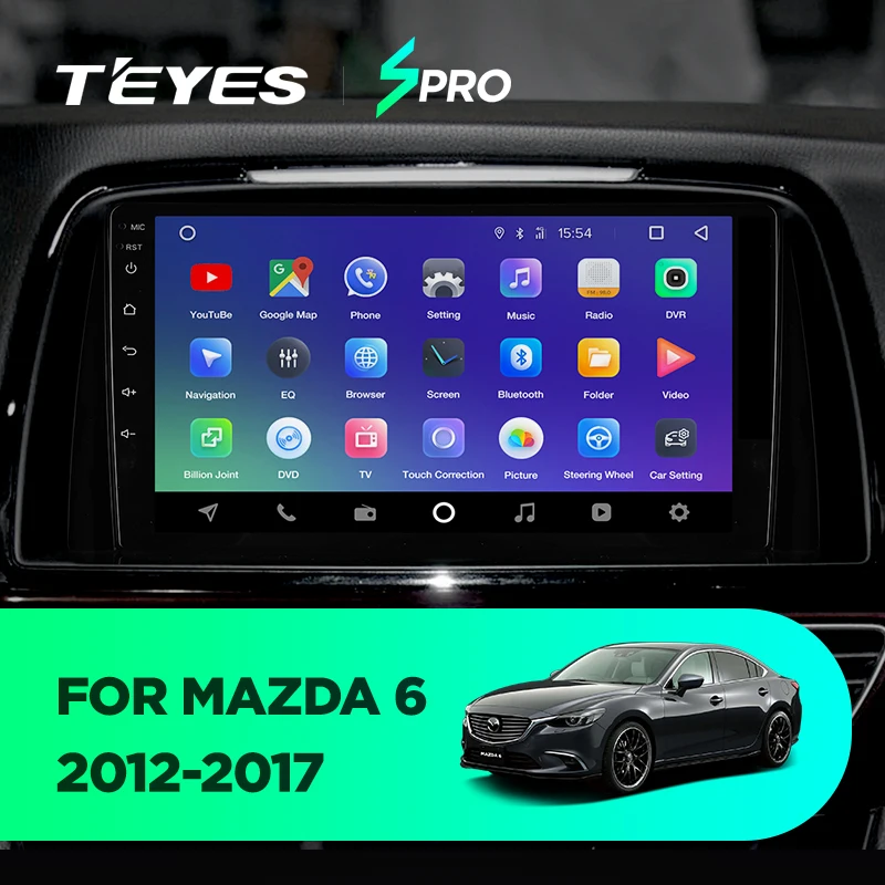 Top TEYES SPRO Car Radio Multimedia no 2 din android Video Player Navigation GPS For Mazda 6 3 Ultra Atenza 3 2012 2013 2014-2017 1