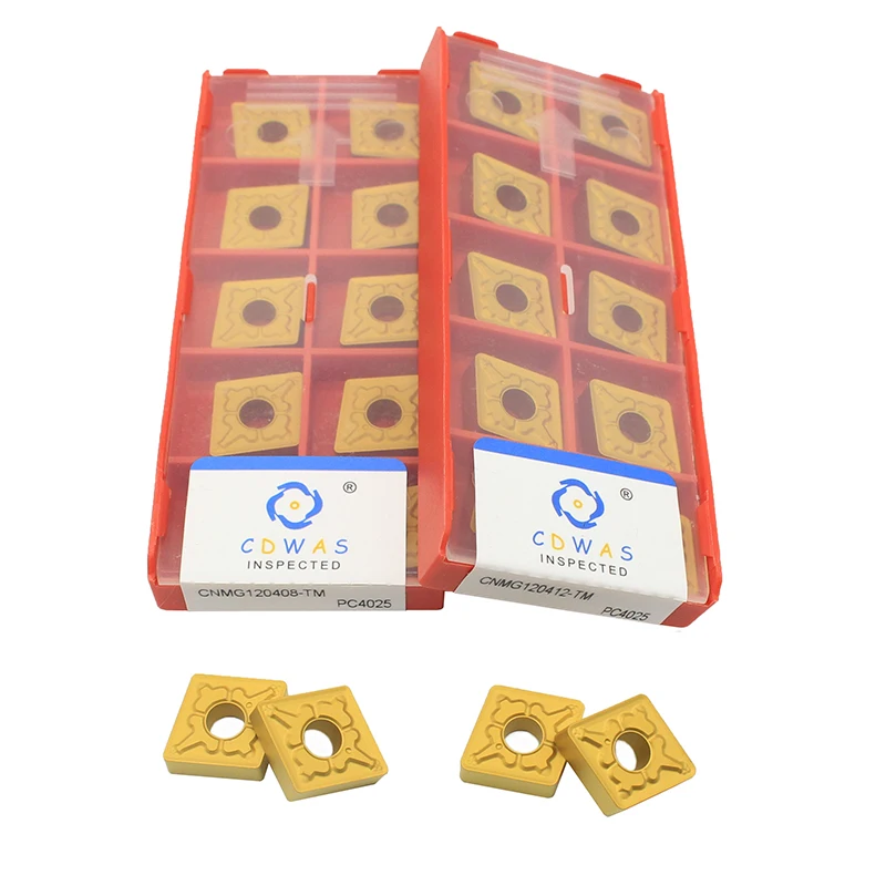 Высокое качество лезвие CNMG120408 TM PC4025 внешний токарный инструмент CNC станок