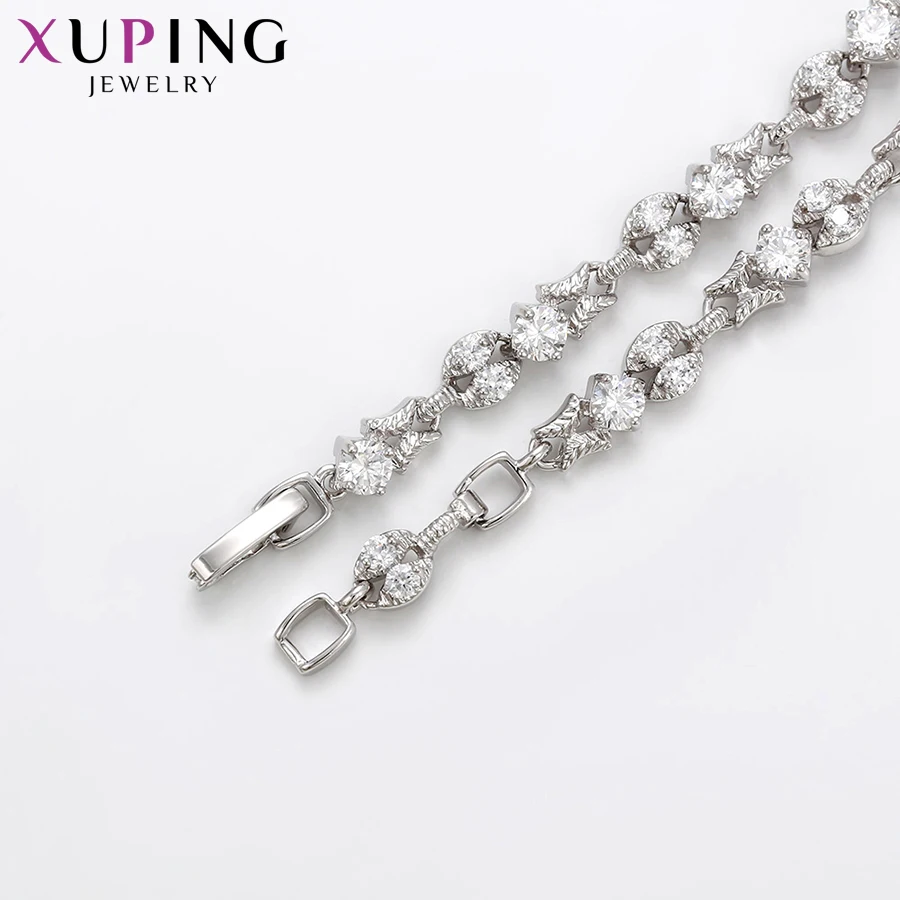 Xuping Модные Простые браслеты популярный дизайн высокое качество браслеты для женщин ювелирные изделия подарок на День Благодарения S70-73554
