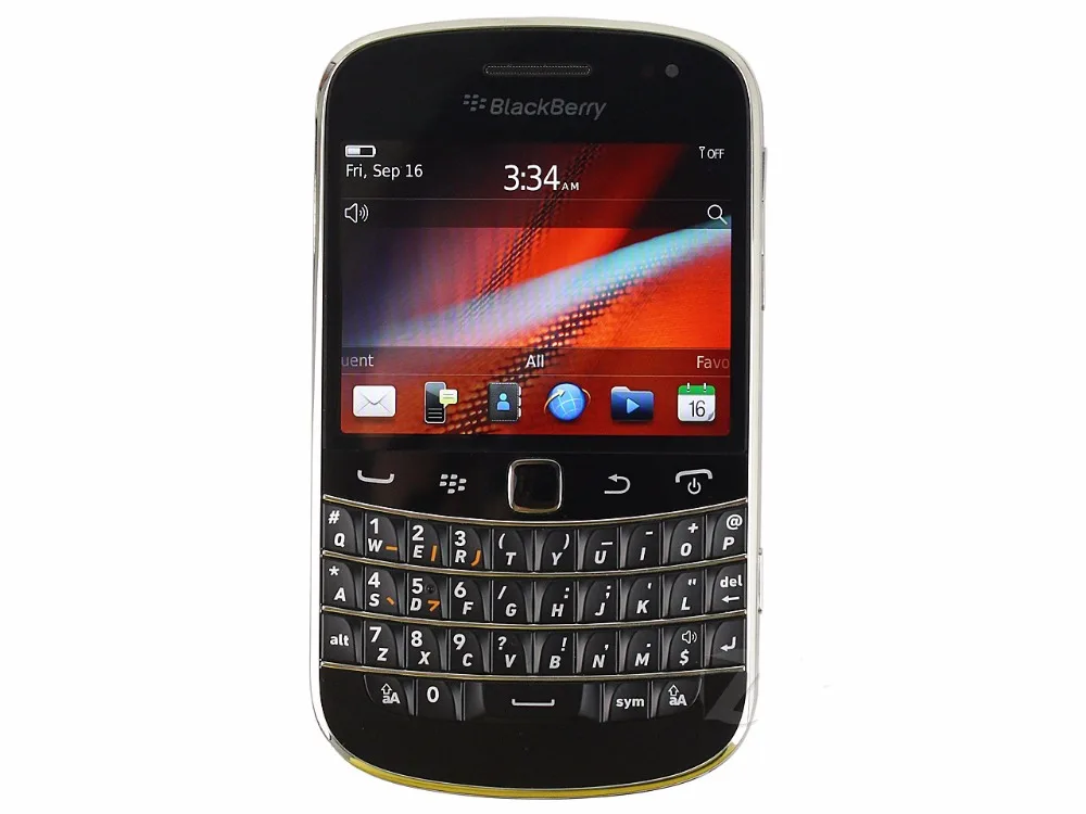 Blackberry 9900 Blod Touch 9900 мобильный телефон разблокированный 3g сотовые телефоны WiFi gps 5.0MP камера QWERTY клавиатура смартфон