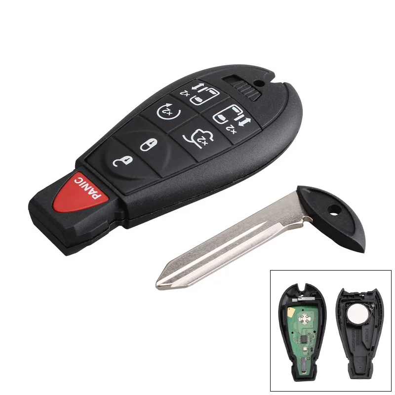 7 Buttons 433Hz Replacement Remote Car Key Fob Transmitter Clicker