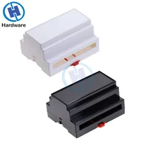 1 шт. настенный бежевый пластиковый корпус на din-рейку распределительная коробка электронное оборудование Промышленные корпуса коробка 107*87*59 мм