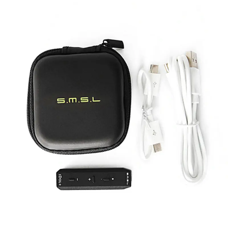Распродажа SMSL IDOL+ мини-усилитель для наушников USB аудио портативный DAC MAX97220A подходит для большинства наушников Micro USB 24 бит/192 кГц