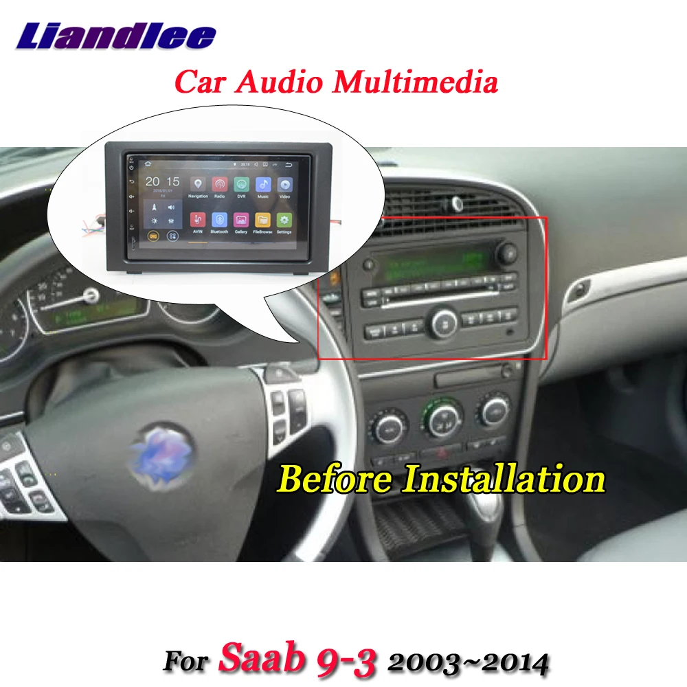 Auto CD Stereo Radio Antennen Adapter für Saab 2008>