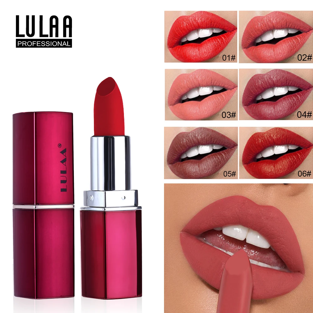 

lipstick set Makeup waterproof nude color matte velvet gloss lip gloss lipstick red lip color 21 color women's fashion gift