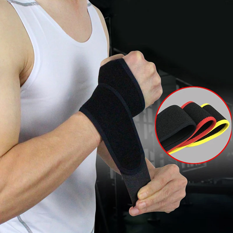 

1 PCS Adjustment Wrist Support Bandage Men Women Sports Wristband Basketball Volleyball Anti-sprain Arthritis injury Wrist Band