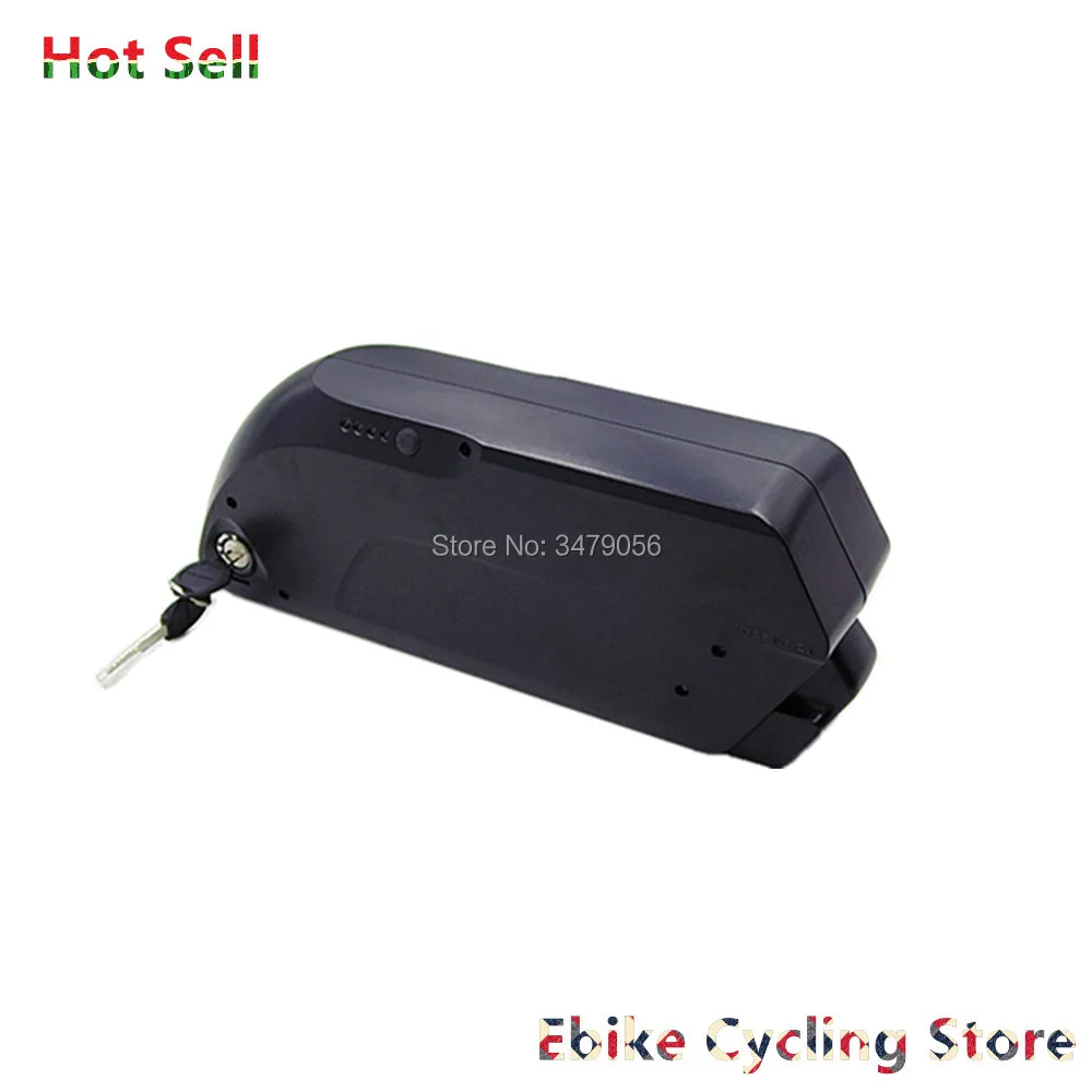 Top Free Shipping 48v 1000w 750w 500w motor battery new tiger shark type for fat bike cruiser bike mountain bike ebike battery 4