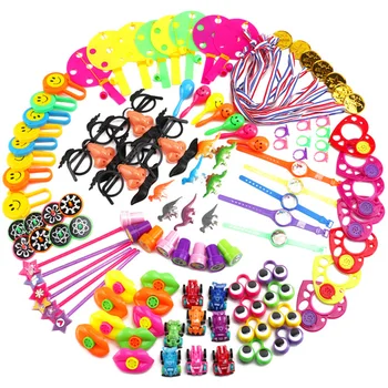 

120Pcs/Set Children Birthday Party Giveaways Prizes Assorted Small Toys Set Birthday Party Gifts Favors for Kids Girls Wholesale