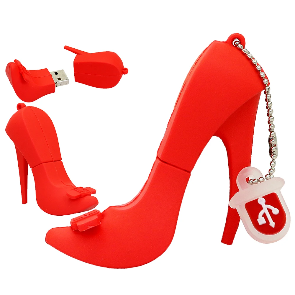 Pendrive High Heels 4GB 8GB 16GB 32GB 64GB Pendrives Cartoon Red Shoes USB Flash Drive USB Stick Pen Driver Gadget Flash Card Pendrive High Heels 4GB 8GB 16GB 32GB 64GB Pendrives Cartoon Red Shoes USB Flash Drive USB Stick Pen Driver Gadget Flash Card
