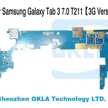 1 шт. для samsung Galaxy Tab 3 7,0 T210 T211 T215 1 ГБ ОЗУ 8 Гб ПЗУ Материнская плата замена f rom телефон