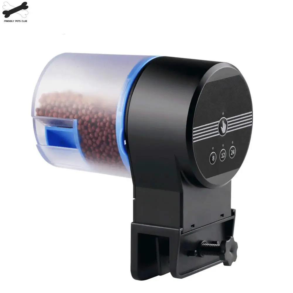 

Automatic Feeder Aquarium Goldfish Smart Timing Auto Fish Feeder Timer Food Feeding 8/12/24 Hours Timer Feeding 2810