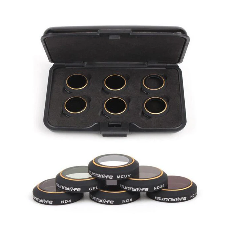 6pcs Filters For Dji Mavic Pro/platinum Set 6pcs Nd4/8/16/32 Cpl