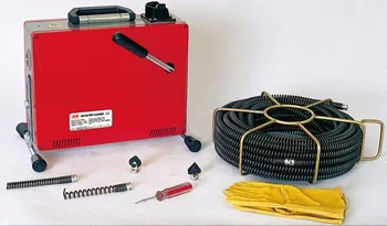 

Electric Power Sewer Snake Machine Auger Cable Drain Clog Cleaner Snake Pipe Sewer 32-100mm Tub CE Approval Pipe Clean Machine