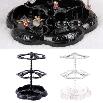 

Retro Rotating Eardrop Earring Jewelry Display Hanging Holder Stand Organizer
