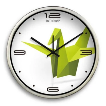 

Large Decorative Metal Wall Clock Modern Design Gift Pocket Watch Klokken De Parede Metal Silent Wall Watch Hone Decor DDN62
