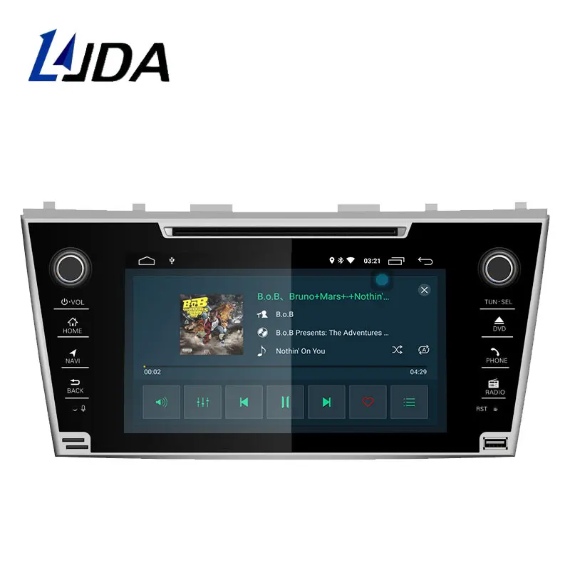 LJDA Android 10,0 2 Din автомагнитола для Toyota Camry 2007 2008 2009 Автомобильный мультимедийный плеер стерео Авто аудио gps DVD видео wifi ips