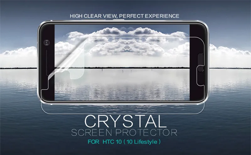 Супер прозрачная защитная пленка для htc 10 Nillkin прозрачная матовая защита экрана против отпечатков пальцев для htc 10 Lifestyle