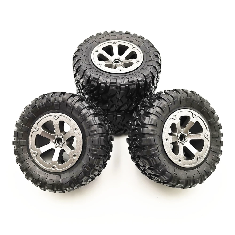 4Pcs Plastic RC Car Tires Wheels Rims Set for WPL B 36 B 14 B 24 4