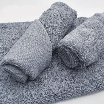 

Cleaning 40X40CM Super Absorbent Towel Microfiber Car Detailing Soft Edgeless Grey Sale Universal